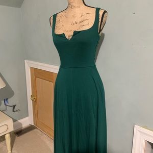 Evening dress extensible maxi length